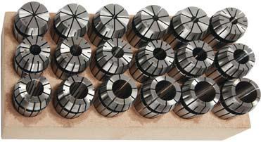 Actual product image Fortis Collet set ER11 Clamping range 1-7 mm DIN6499B