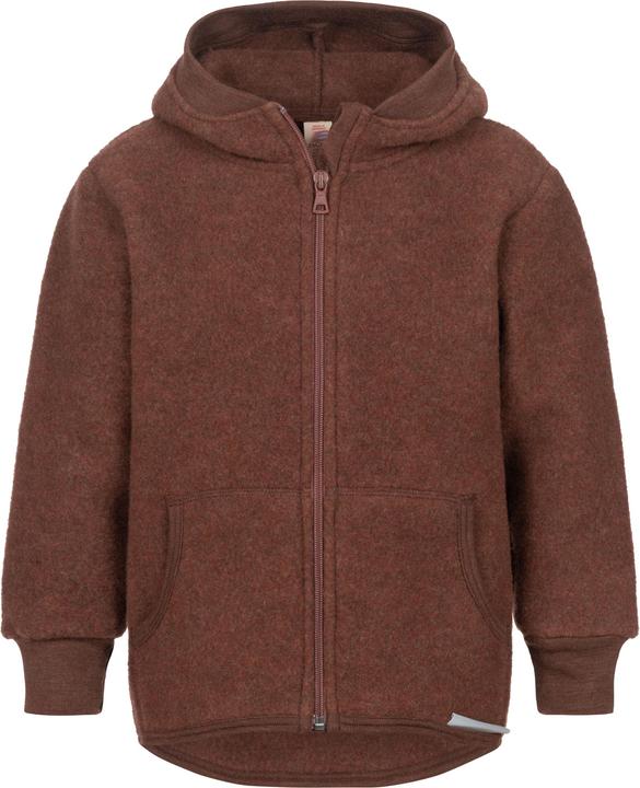 Immagine prodotto Engel Giacca con cappuccio per bambini in pile di lana (128)
