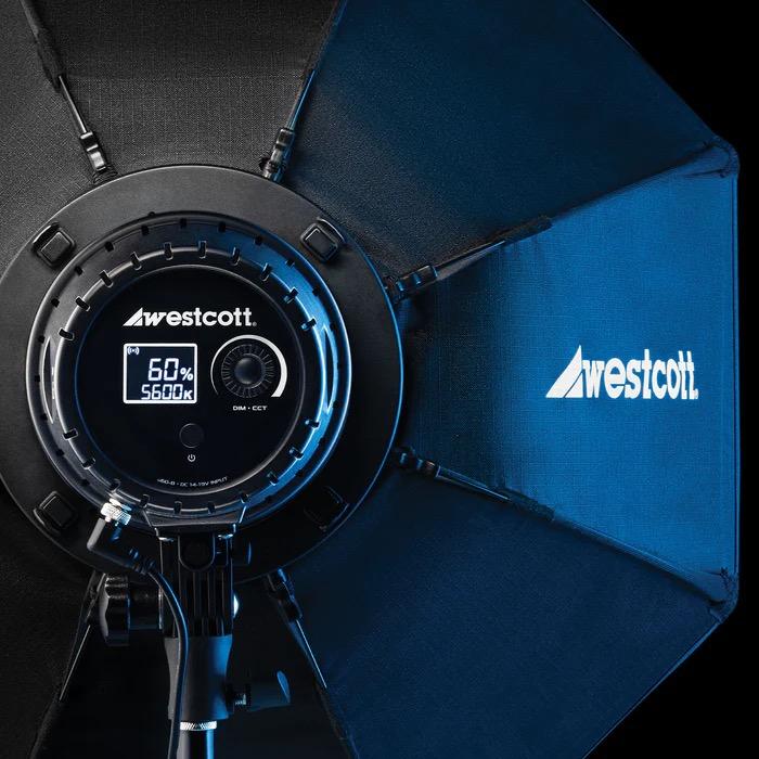 Actual product image Westcott U60-B Bi-Color LED 3-Light Softbox Kit