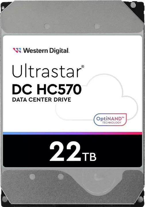 WD Ultrastar DC HC570 (22 TB, 3.5", CMR)