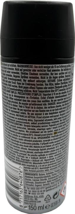 Immagine prodotto AXE Antitraspirante (Getto vaporizzato, 150 ml)