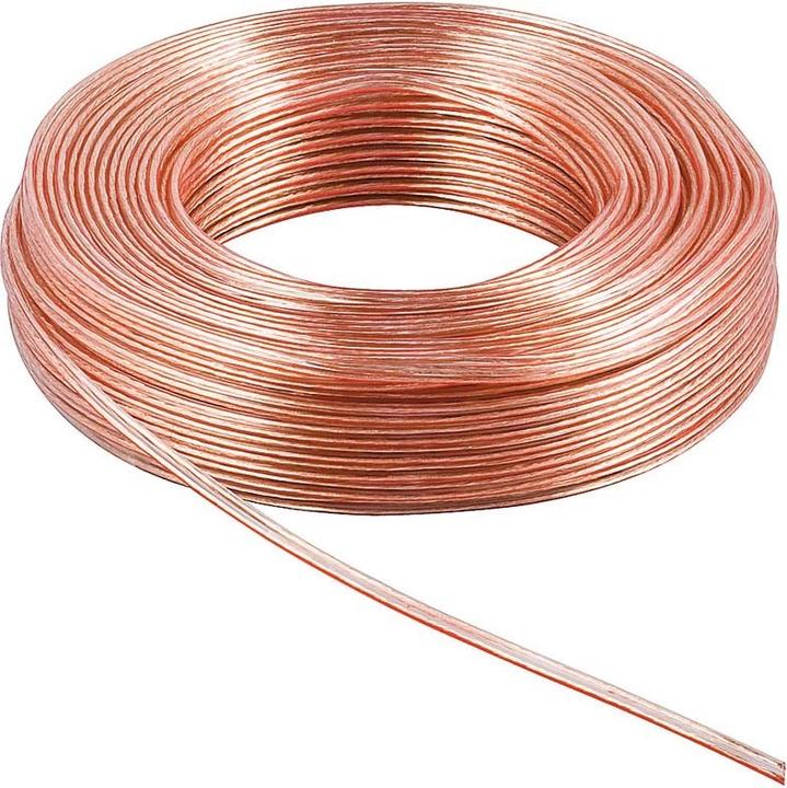 Produktbild Goobay Lautsprecherkabel Transparent CU (10 m, 1.50 mm²)