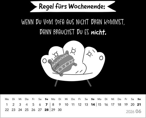 Image du produit Visual Words Black 2026 (Allemand)