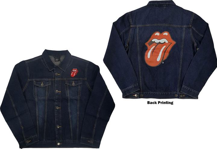 Produktbild The Rolling Stones Classic Tongue Denim-Jacket (M)