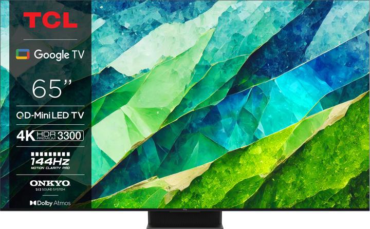 Actual product image TCL 65C855 (65", Mini-LED, 4K, 2024)