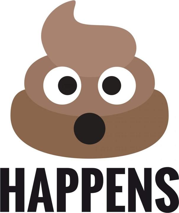 Immagine prodotto Emojione Emoji Shit Happens (120 x 142 cm)