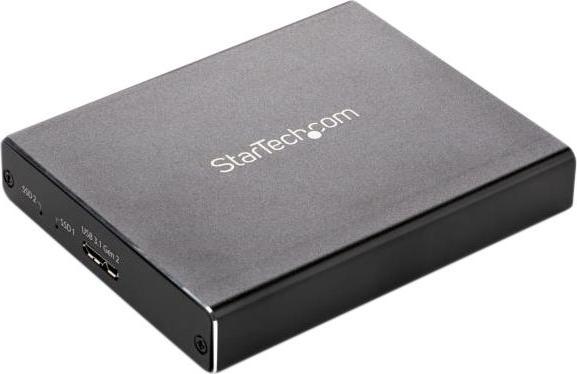 Immagine prodotto StarTech Alloggiamento Per Unità HDD Dual-Slot (M.2 2230, M.2 2260, M.2 2242, M.2)