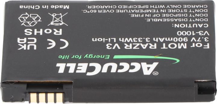 Immagine prodotto AccuCell Batteria adatta a Motorola V3 Razr, PEBL SNN5696, BA700