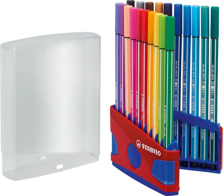Actual product image STABILO Fibre pen (colour assorted, 20 x)