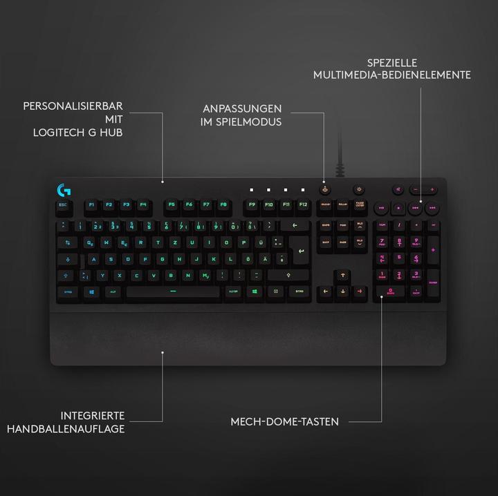 Image du produit Logitech G G213 Prodigy (CH, Filaire)