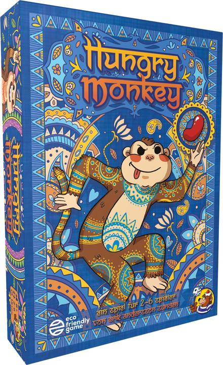 Produktbild HG012 - Hungry Monkey - Kartenspiel, für 2-6 Spieler, ab 8 Jahren (DE-Ausgabe) (Deutsch)