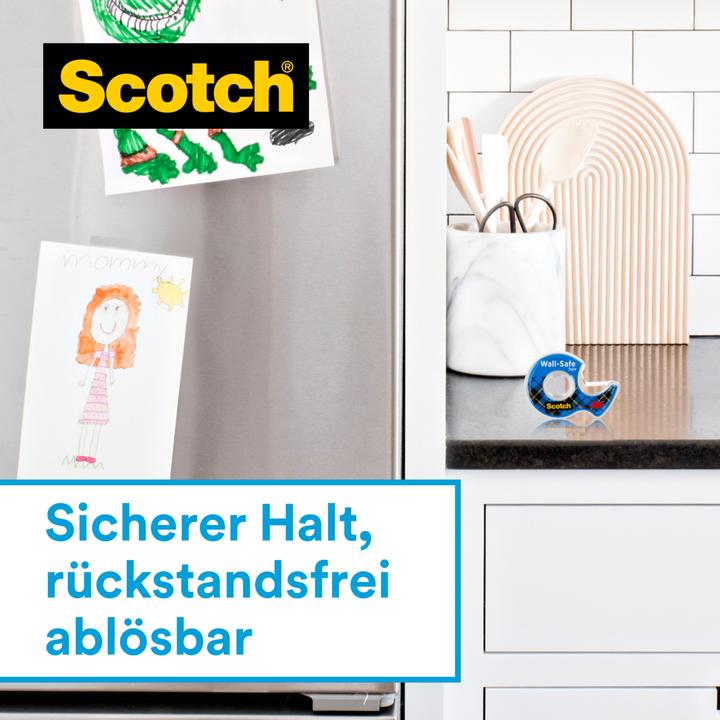 Image du produit Scotch Ruban adhésif Wall-Safe sur distributeur