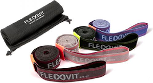 Flexvit Resist Set (2 m, Stark, Mittel, Leicht, Extra Stark)