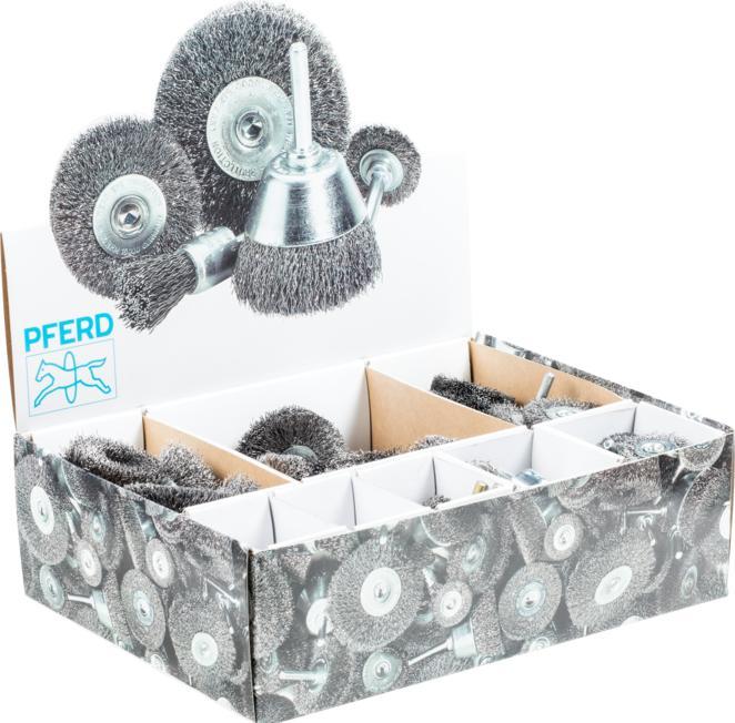 Produktbild Pferd Bürstenset Gross BSO ungezopft Stahl
