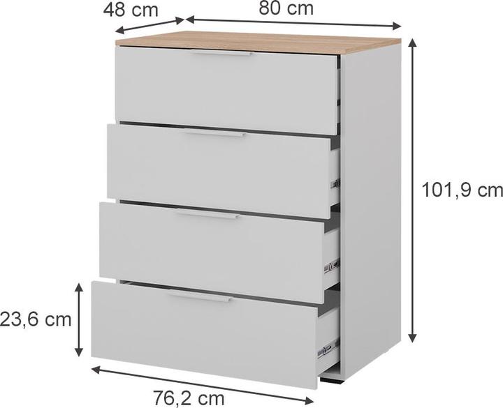 Actual product image Vicco Betti (120 x 48 x 102 cm)