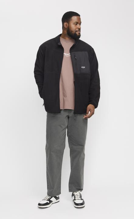 Produktbild Jack & Jones Plus Size Fleecejacke Fleecejacke (5XL)