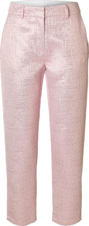 Selected Femme Metallic Jacquard Cropped Hose