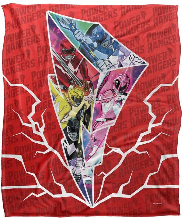 Image du produit Power Rangers - Couverture (152 x 127 cm)