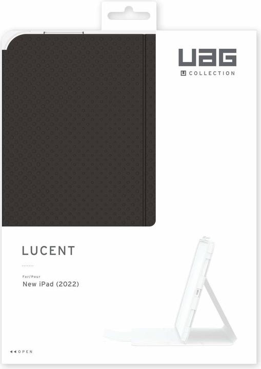 Actual product image UAG Urban Armor Gear (U) Lucent Case Apple iPad 10.9" (2022) black (iPad 10.9 (2022))