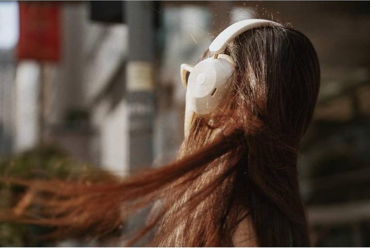Produktbild OneOdio Handy Over Ear Kopfhörer Bluetooth® Weiss Noise Cancelling (ANC, 75 h, Kabellos)