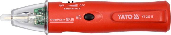 Produktbild Yato Profi Spannungsprüfer kontaktlos mit einstellbarer Empfindlichkeit AC 5-1000V YT-28311