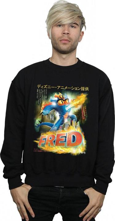 Immagine prodotto Disney Big Hero 6 Fred Anime Poster Felpa Uomo (L)