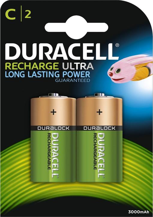 Produktbild Duracell Recharge Ultra (2 Stk., C, 2200 mAh)