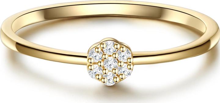 Image du produit Glanzstücke München Femme argent sterling zirconium or jaune - 23676 (52, Argent 925)