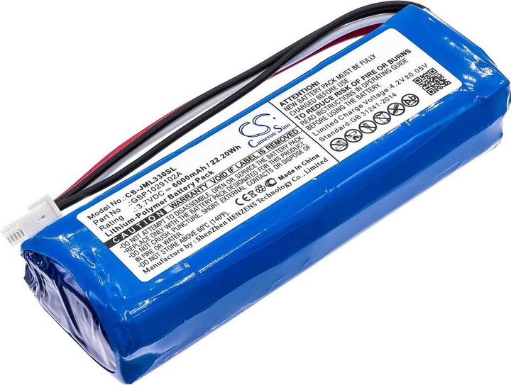 Image du produit NoName Batterie pour JBL GSP1029102A, Enceinte Charge 3 6000mAh, 3.7V