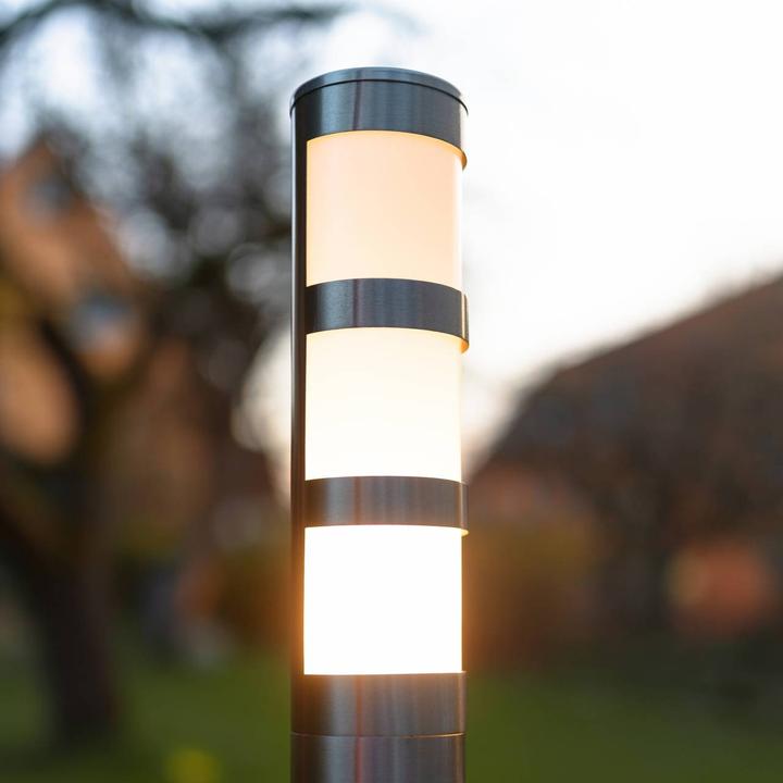 Productafbeelding Grafner Roestvrijstalen padlamp met bewegingsmelder WL10201 Tuinlamp 110 cm Set van 4