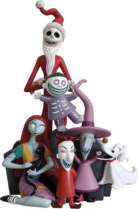 Image du produit Disney Showcase Collection Enesco Disney Showcase The Nightmare Before Christmas Character Pyramid Figurine, 9 Inch, Multicolor