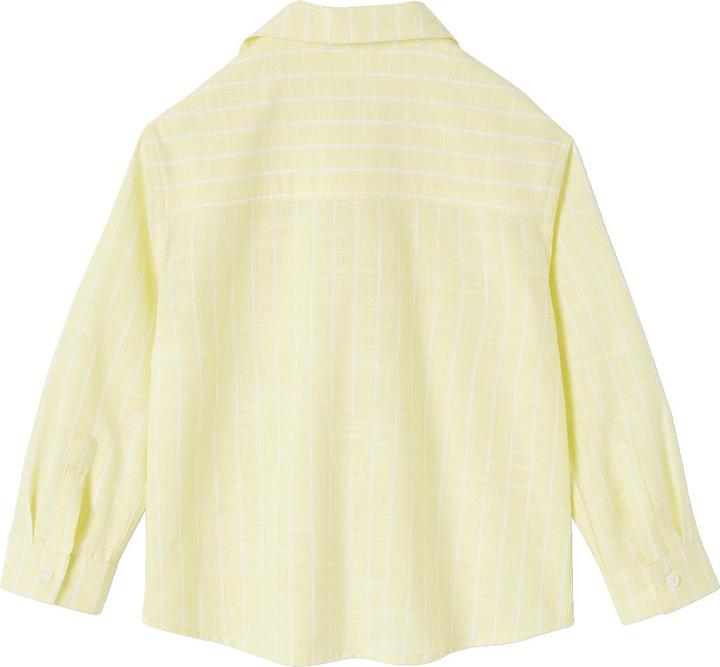 Immagine prodotto Vertbaudet Camicia da ragazzo a righe, look lino (86)