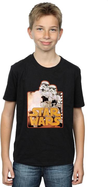 Actual product image Star Wars Boys Stormtrooper Assault T-Shirt (140, 146)