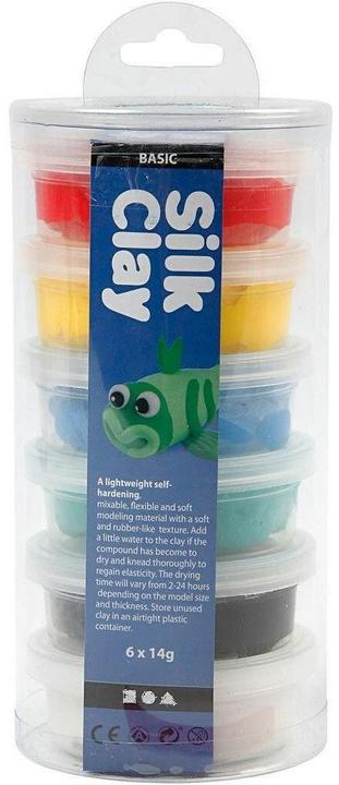 Image du produit Creativ Company Set de base de la pâte à modeler en soie