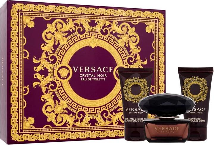 Versace Crystal Noir Christmas 2023 Eau de Toilette 50 / Body Smoother / BG (Parfum set)