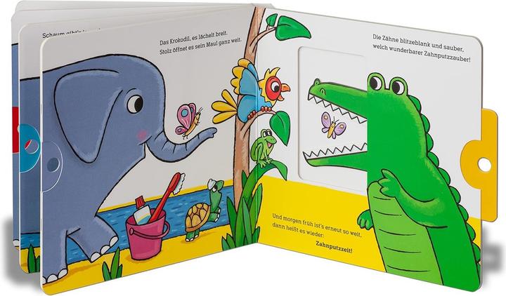 Actual product image Crocodiles also want to brush their teeth (German)