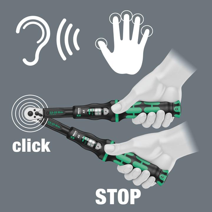 Image du produit Wera Click-Torque B 2 (3/8", 20 Nm, 100 Nm)