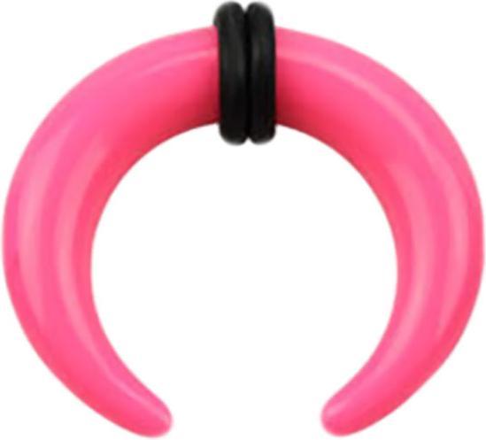 Produktbild Star Piercing Dehnsichel pink (ohne Messing, Acryl)