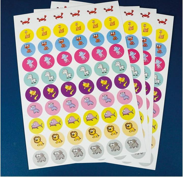 Produktbild TimeTEX TIME TEX Set Belobigungs-Aufkleber 62767 Tiere 240 Stück