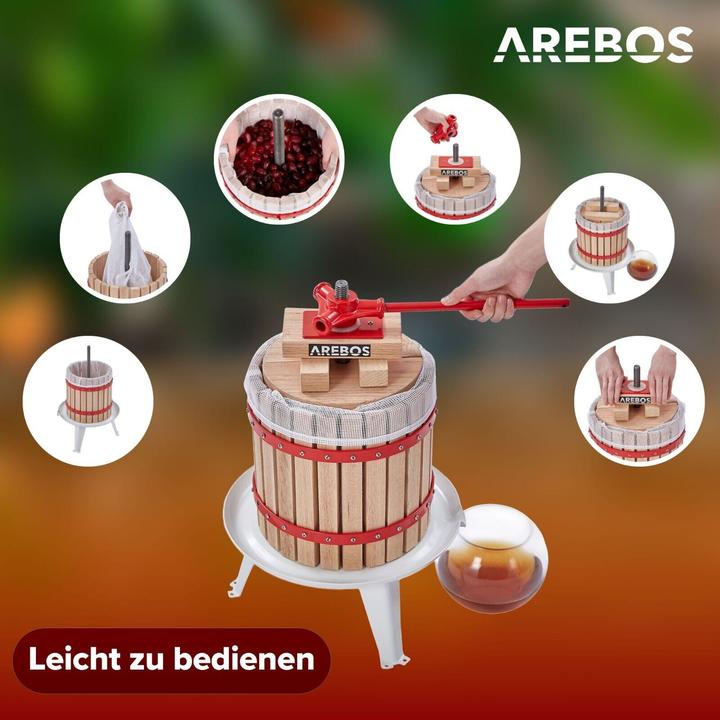 Actual product image Arebos Fruit press (CH plug)