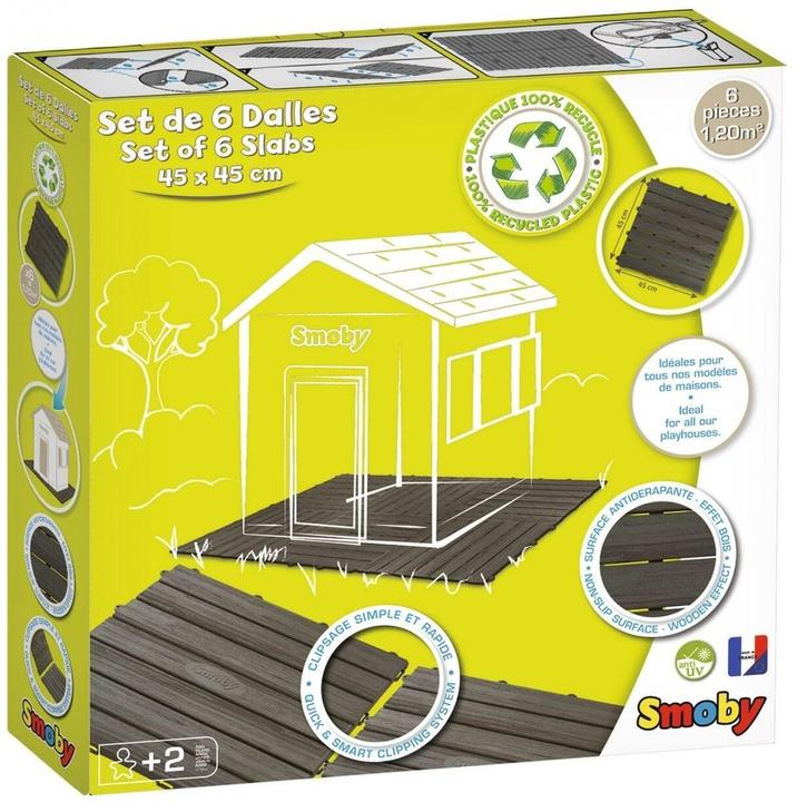 Smoby Set di piastre di base con sistema a scatto