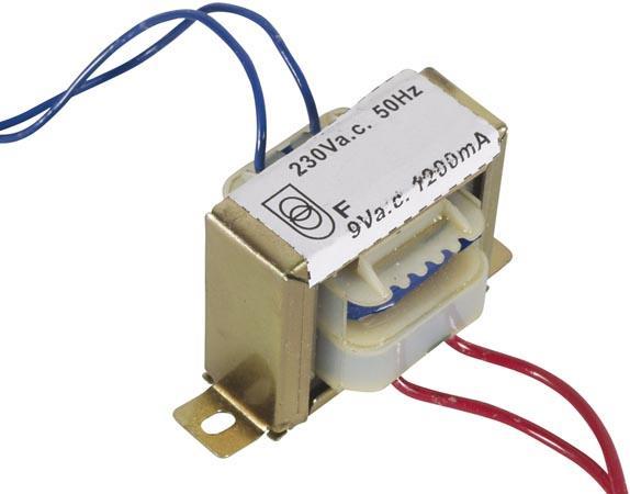 Produktbild Velleman Open-Frame Transformer 10.8va 1 x 9v 1200ma