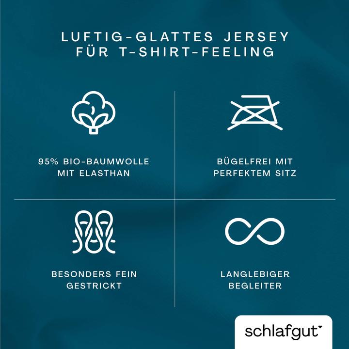 Valori nutrizionali e ingredienti schlafgut Knitted Jersey (Copripiumino, 70 x 90 cm)