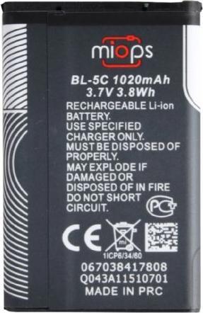 Image du produit Miops Batterie de rechange BL-5C (Batterie de l'appareil photo)