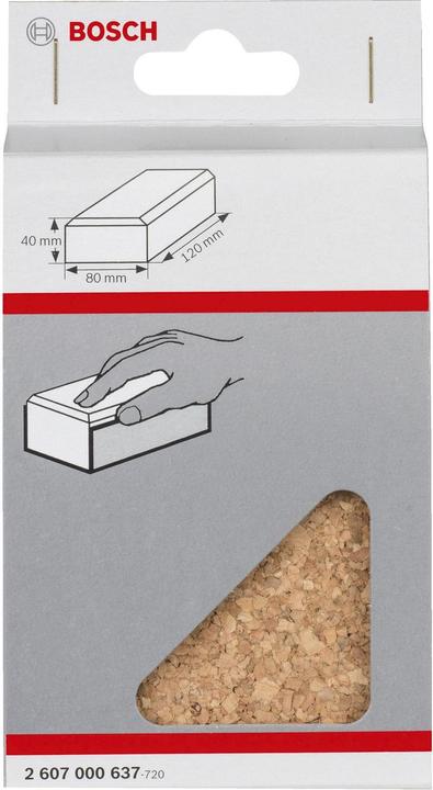 Productafbeelding Bosch Professional Zubehör Schuurblok, lengte x breedte: (P80, P120)