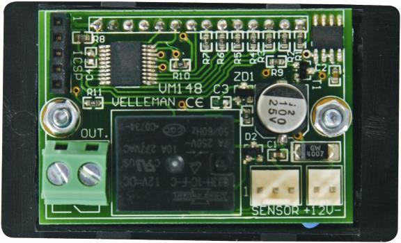 Actual product image Velleman Panel Thermostat Module (Add-on)