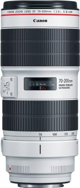Image du produit Canon EF 70-200mm f/2.8L IS III USM (Canon EF, APS-C / DX, Plein format)