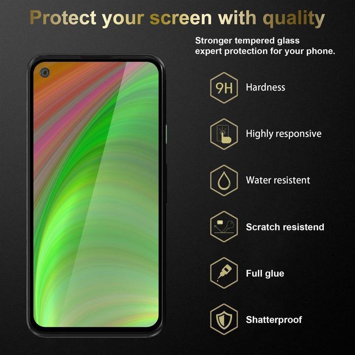 Produktbild Cadorabo Vollbild Displayschutzglas (1 Stück, Google Pixel 4a)
