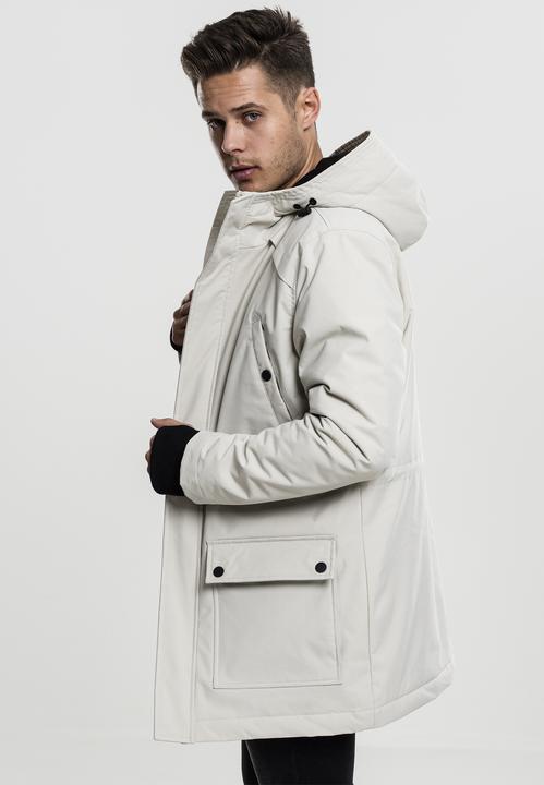 Immagine prodotto Urban Classics Parka pesante con cappuccio e foro per il pollice (S)