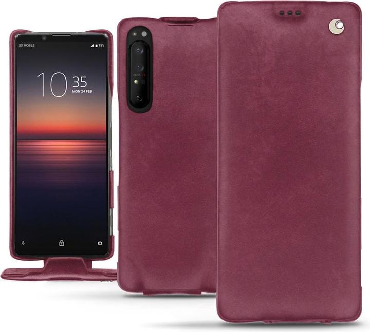 Productafbeelding Noreve Lederen omslag verticaal (Sony Xperia 1 II)